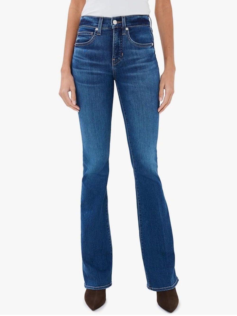 Veronica Beard Jean Women's Beverly High Rise Skinny Flare Jeans Sz 24